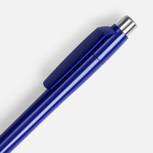 Ручка шариковая Klippa, синяя фото 4