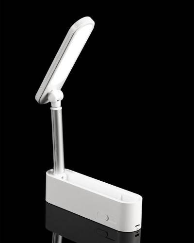 Переносная складная лампа moveLight, белая фото 9