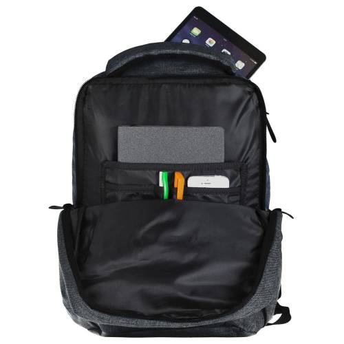 Рюкзак для ноутбука The First, темно-серый фото 8