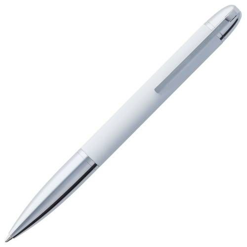 Ручка шариковая Arc Soft Touch, белая фото 4