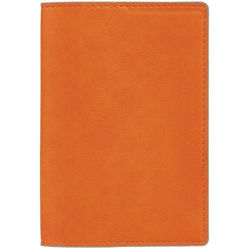 Обложка для паспорта Petrus, оранжевая фото 2