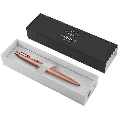 Ручка шариковая Parker Jotter XL Monochrome Pink Gold, розовое золото фото 4