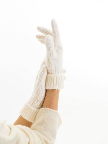 Перчатки Alpine, белые фото 4