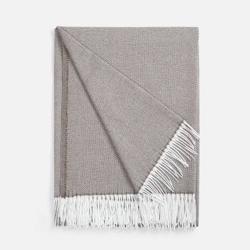 Плед «Гирвас», темно-бежевый фото 2