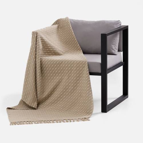 Плед Shimla, бежевый фото 6