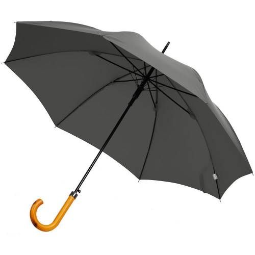 Зонт-трость LockWood, серый фото 2