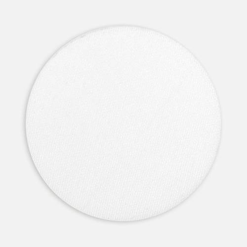 Наклейка тканевая Lunga Round, M, белая фото 2