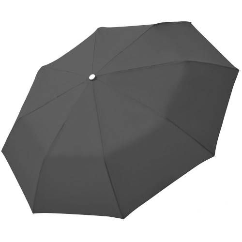 Зонт складной Fiber Alu Light, черный фото 3