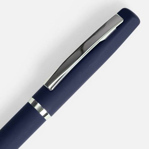 Ручка шариковая Bolt Soft Touch, синяя фото 4 Ручка шариковая Bolt Soft Touch, синяя фото 4