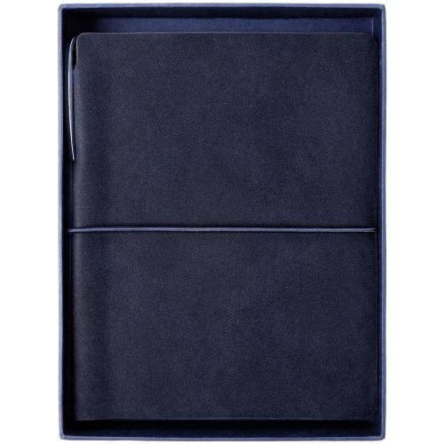 Набор Business Diary Mini, синий фото 3