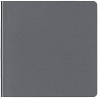 Блокнот Charm, серый