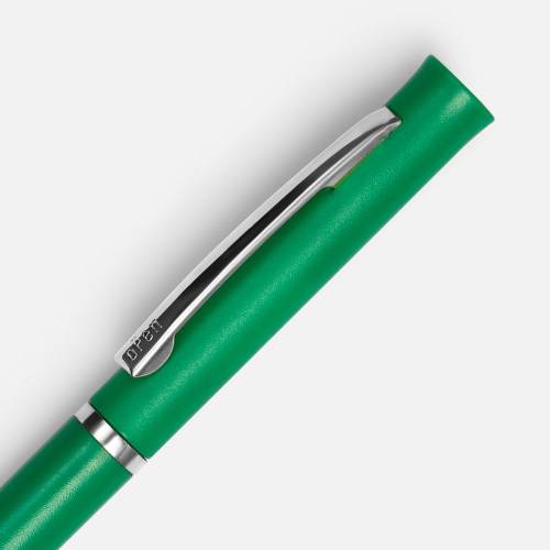 Ручка шариковая Euro Chrome, зеленая фото 4