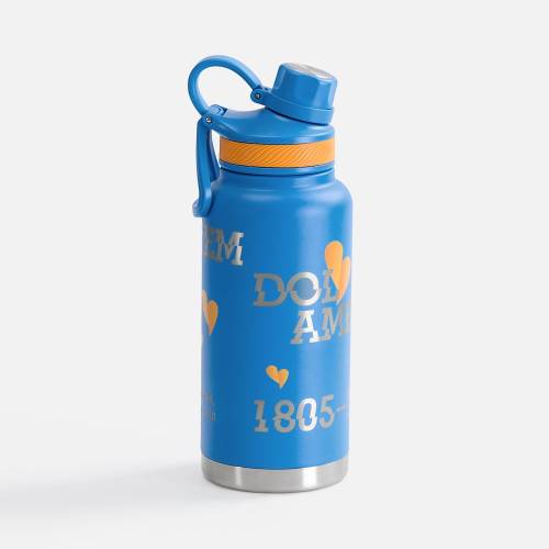 Термобутылка Fujisan XL 2.0, синяя фото 16