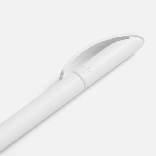 Ручка шариковая Prodir DS3 TMM, белая матовая фото 6