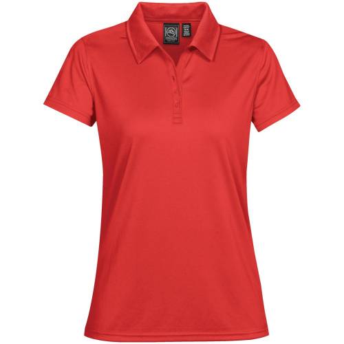 Рубашка поло женская Eclipse H2X-Dry, красная фото 2