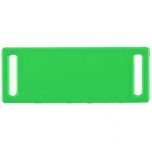 Шильдик металлический Kova, зеленый неон фото 2