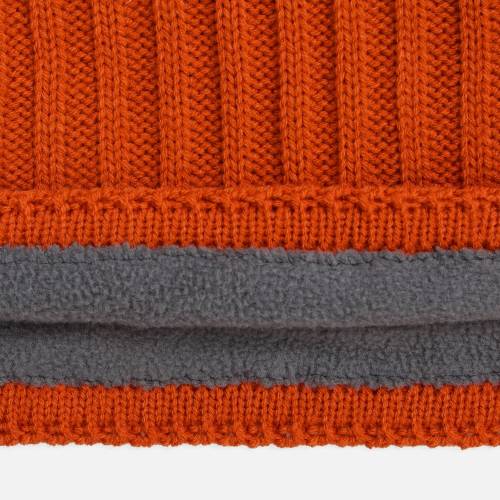 Снуд ComFleece, темно-оранжевый (кирпичный) фото 4