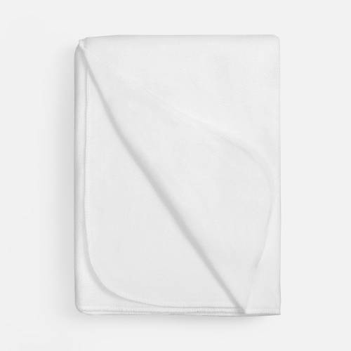 Флисовый плед Warm&Peace, белый фото 3