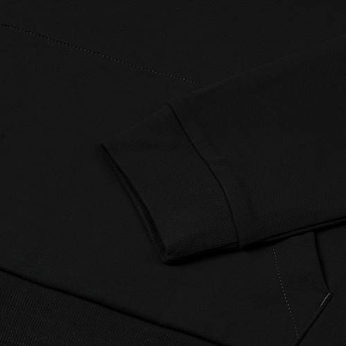 Толстовка на молнии с капюшоном Siverga 2.0, черная фото 4