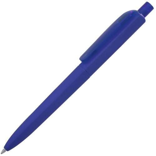 Ручка шариковая Prodir DS8 PRR-Т Soft Touch, синяя фото 2