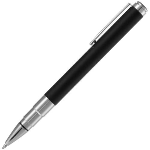 Ручка шариковая Kugel Chrome, черная фото 3