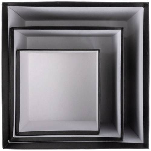 Коробка Cube, L, черная фото 6