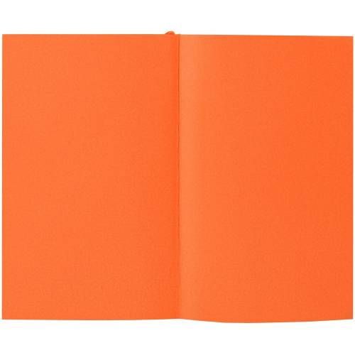 Ежедневник Flat Mini, недатированный, оранжевый фото 4