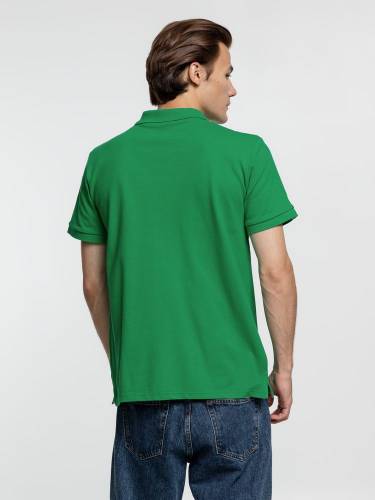 Рубашка поло мужская Virma Premium, зеленая фото 7