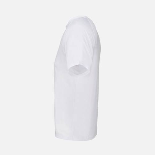 Футболка спортивная унисекс Vortex, белая фото 4 Футболка спортивная унисекс Vortex, белая фото 4