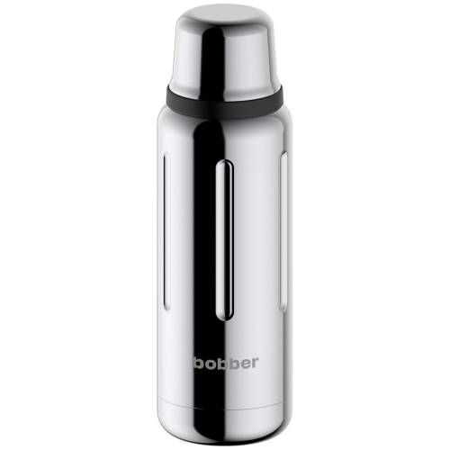Термос Flask 470, вакуумный, стальной зеркальный фото 2