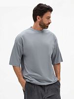 Футболка унисекс оверсайз T1, серая