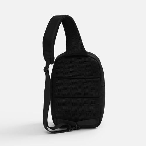 Рюкзак на одно плечо Gravon, черный фото 4