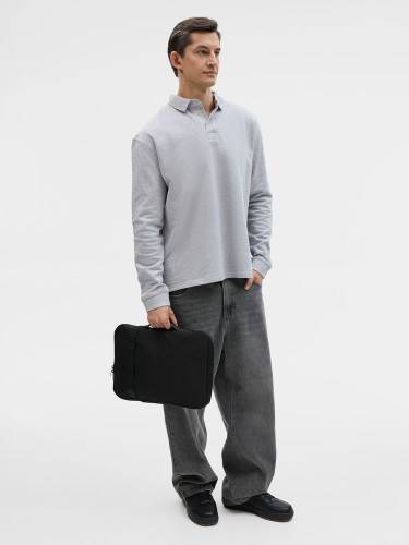 Сумка для ноутбука Crosshub, черная фото 12 Сумка для ноутбука Crosshub, черная фото 12