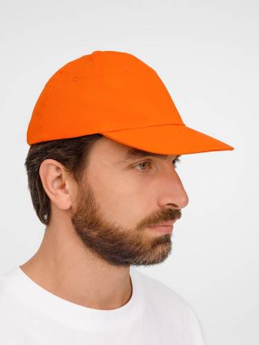 Бейсболка Apollo, оранжевая фото 7 Бейсболка Apollo, оранжевая фото 7