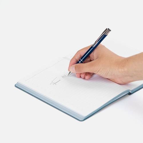 Ручка шариковая Keskus, темно-синяя фото 6