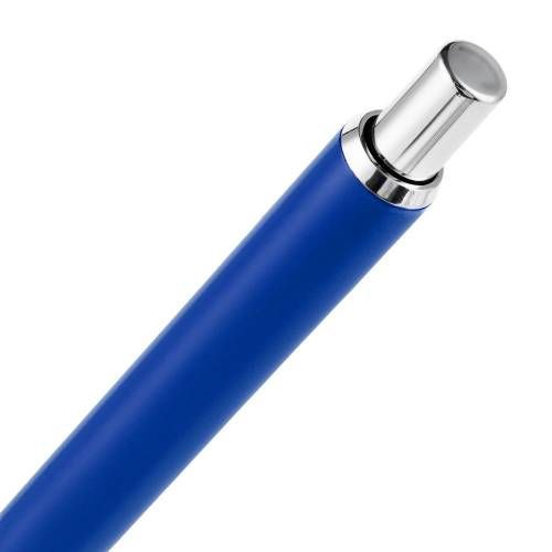 Ручка шариковая Slim Beam, ярко-синяя фото 3