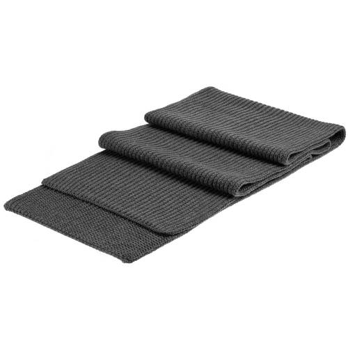 Шарф Nordkyn, серый меланж (эбонит) фото 3