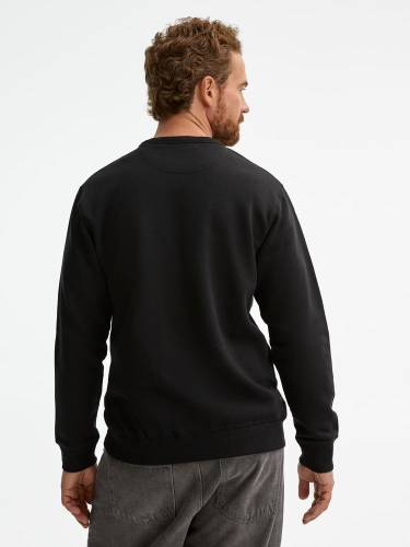 Толстовка унисекс Sully, черная фото 11