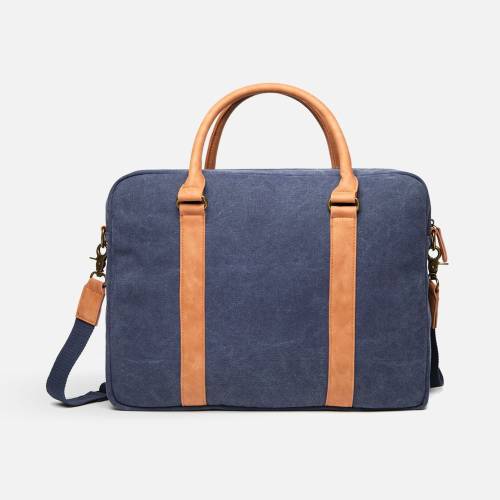 Сумка для ноутбука Bosler, синяя фото 4 Сумка для ноутбука Bosler, синяя фото 4