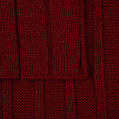 Плед Tressa, красный (бордовый) фото 5