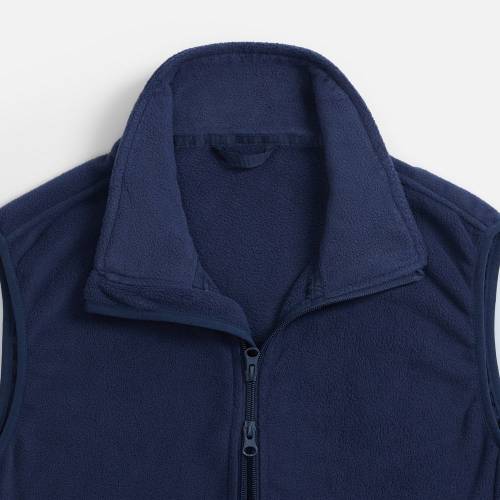 Жилет флисовый унисекс Ben Mac, темно-синий фото 4 Жилет флисовый унисекс Ben Mac, темно-синий фото 4