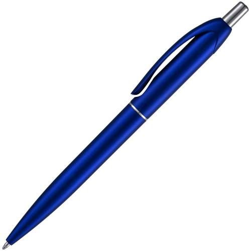 Ручка шариковая Bright Spark, синий металлик фото 3