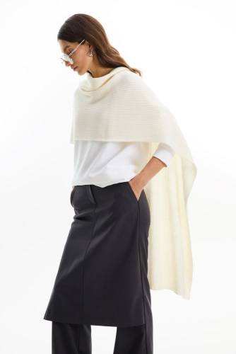 Шарф Alpine, белый фото 6