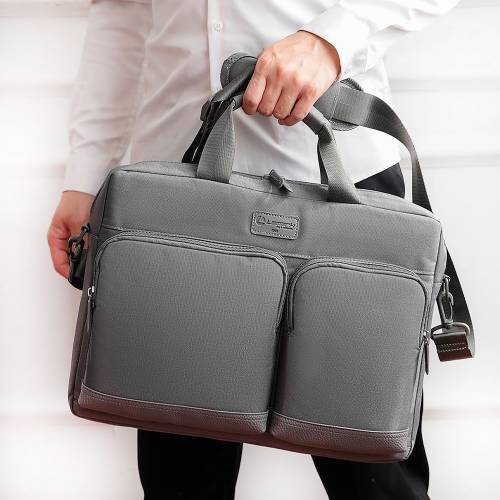 Сумка для ноутбука L255, темно-серая фото 18 Сумка для ноутбука L255, темно-серая фото 18