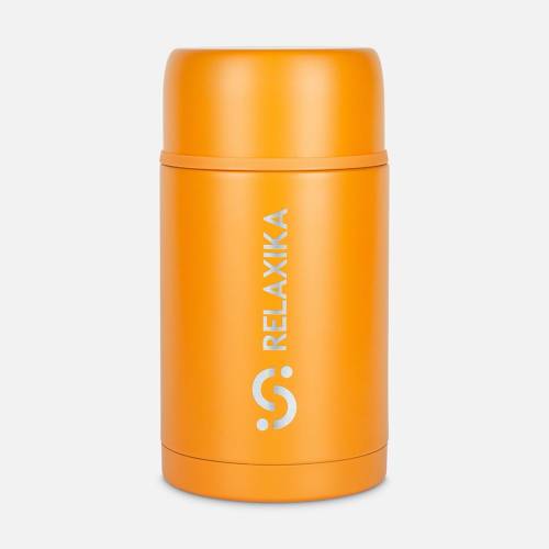 Термос для еды Relaxika 1000, желтый