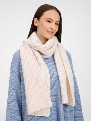 Шарф Frissonelle, жемчужно-белый фото 6