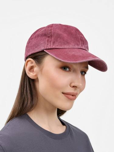 Бейсболка Berwi, бордовая фото 9 Бейсболка Berwi, бордовая фото 9