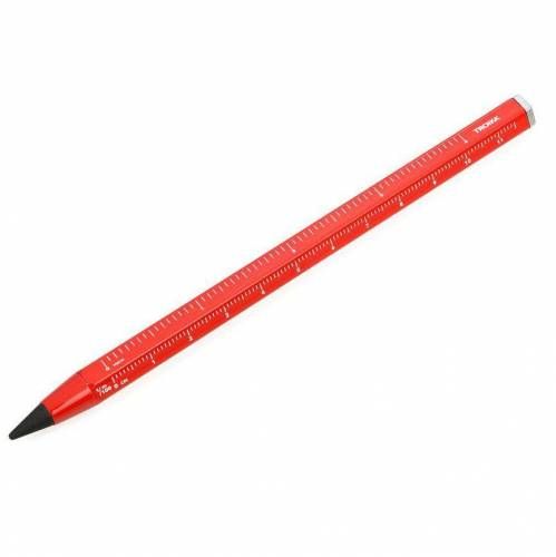 Вечный карандаш Construction Endless, красный фото 2