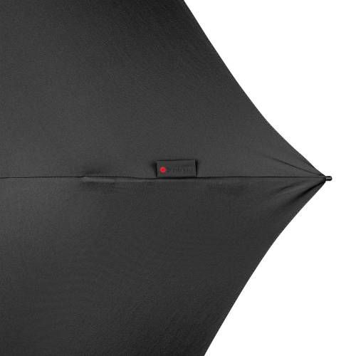 Зонт складной TS220 с безопасным механизмом, черный фото 7