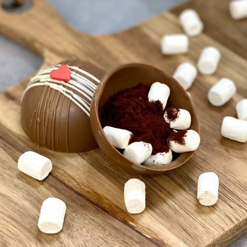 Шоколадная бомбочка «Молочный шоколад» фото 4